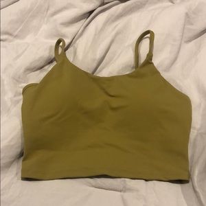 Crop top workout tank